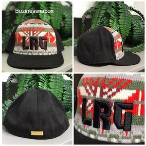 Vtg LRG Ugly Sweater Fitted Hat